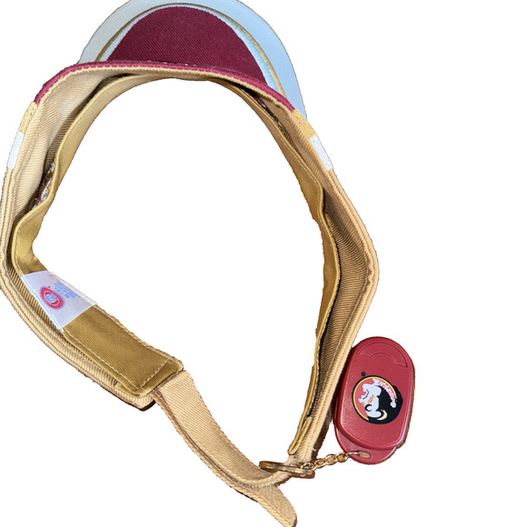 Florida‎ State FSU Seminoles Visor Maroon Gold Adjustable Fight Song Key Chain - Picture 4 of 8